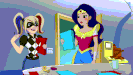 DC Super Hero Girls (Shorts) Sound Ideas, HEAD SHAKE, CARTOON - XYLO HEAD SHAKE