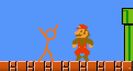 Alan Becker Animation vs. Super Mario Bros. SMB Jump Sound (sped-up)