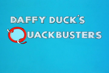 Daffy Duck's Quackbusters Title Card