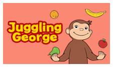 Curious George Juggling George.gif