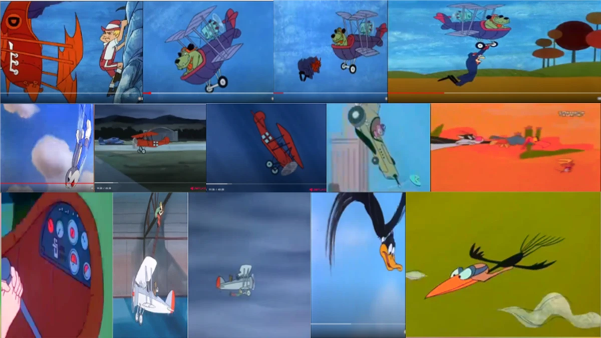 HB CARTOON, AIRPLANE PROP PLANE DIVE AND SWOOP BY 02 Soundeffects