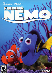 Finding Nemo Video Game Cover