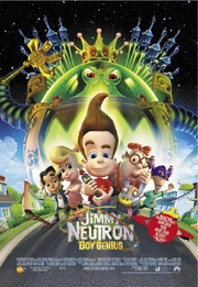 Jimmy neutron boy genius 2001 movie poster