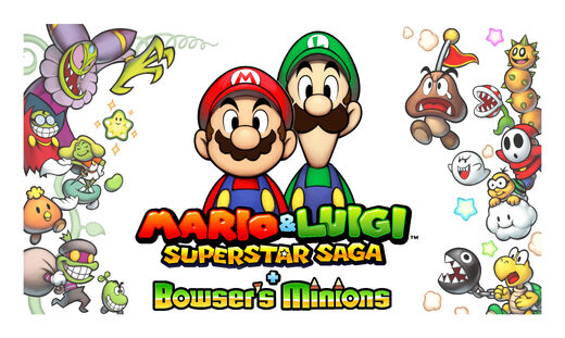 Mario & Luigi Superstar Saga Bowser's Minions Artwork