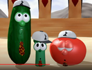 VeggieTales Sound Ideas, Electronic - Synthesized sound of an old car having trouble starting (start only)