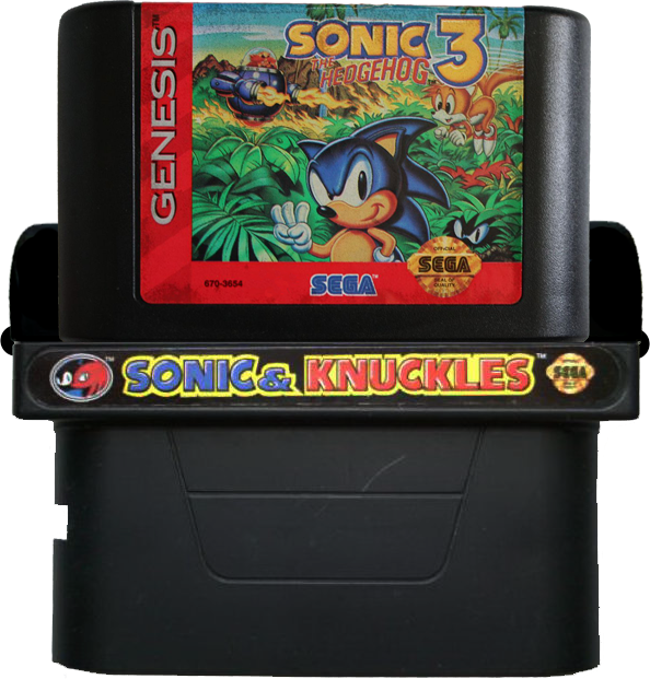 sonic and knuckles cartridge