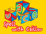 Caillou: Spell with Caillou (Online Games)