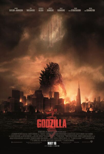 Godzilla 2014 Poster 2