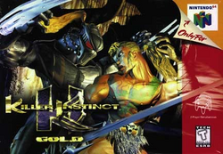 Killer Instinct Gold N64 Box Art