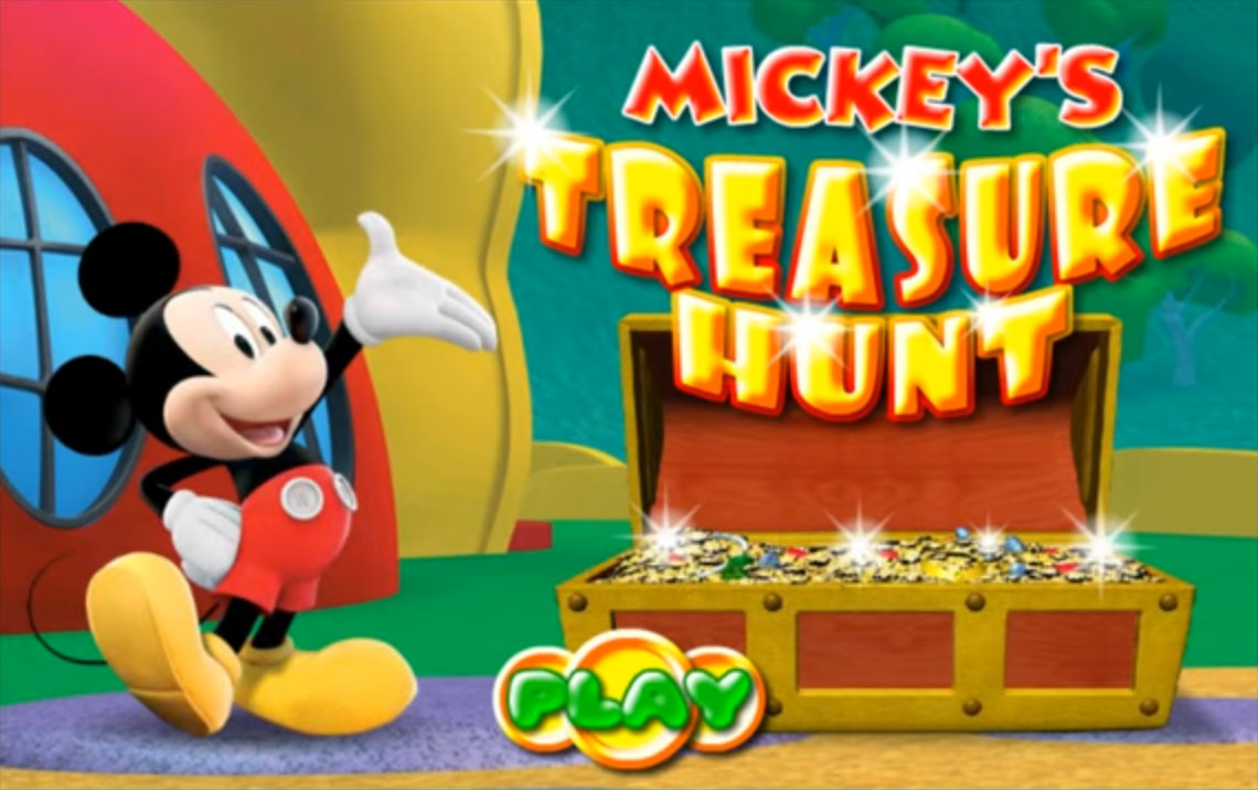Mickey Mouse Clubhouse Mickey's Treasure Hunt Game