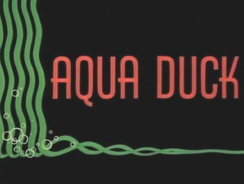 Aqua Duck Title Card