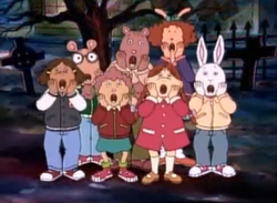 Arthur and His Friends Being Afraid of the Dark