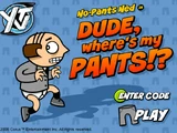 YTV: No-Pants Ned in Dude, Where's My Pants!? (Online Games)