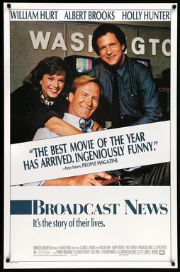 Broadcast News (1987) Poster