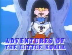 Adventures of the little koala title