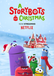 'A StoryBots Christmas' promotional poster, 2017