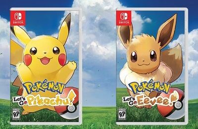 Pokemon let's go pikachu and eevee