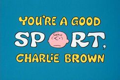 Youre a good sport charlie brown-show-1-