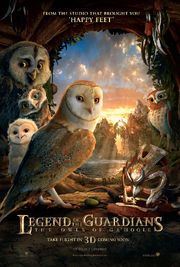 Legend of the guardians the owls of ga'hoole poster