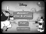 Mickey Mouse - Spin and Stack (Online Games)