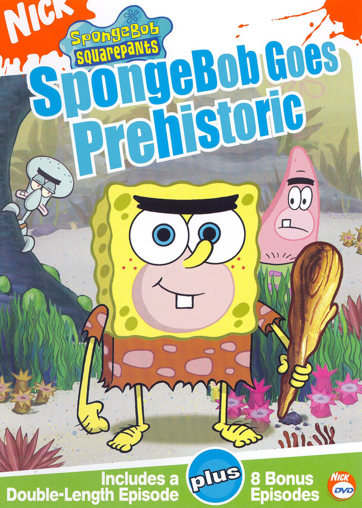 SpongeBob SquarePants SpongeBob Goes Prehistoric (2004 DVD