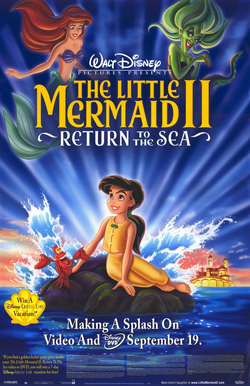 Walt Disney's THE LITTLE MERMAID II: Return to the Sea - VHS Code