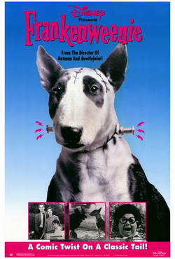 Frankenweenie 1984 poster