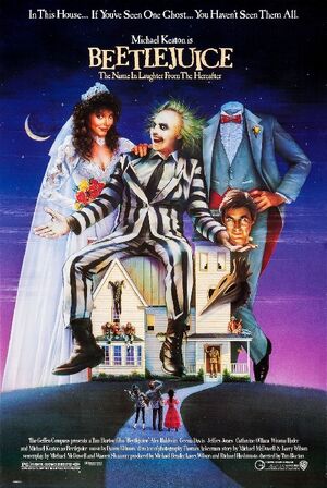 Beetlejuice 1988 Movie Poster