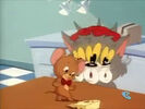 Tom and Jerry Kids Show Fraidy Cat H-B WOBBLE, CARTOON - METAL SHEET WARBLE