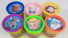 Toys Unlimited GOLDIE & BEAR Play-Doh Lids Toy Surprise with the 3 Little Pigs Hollywoodedge, Twangy Boings 7 Type CRT015901 5
