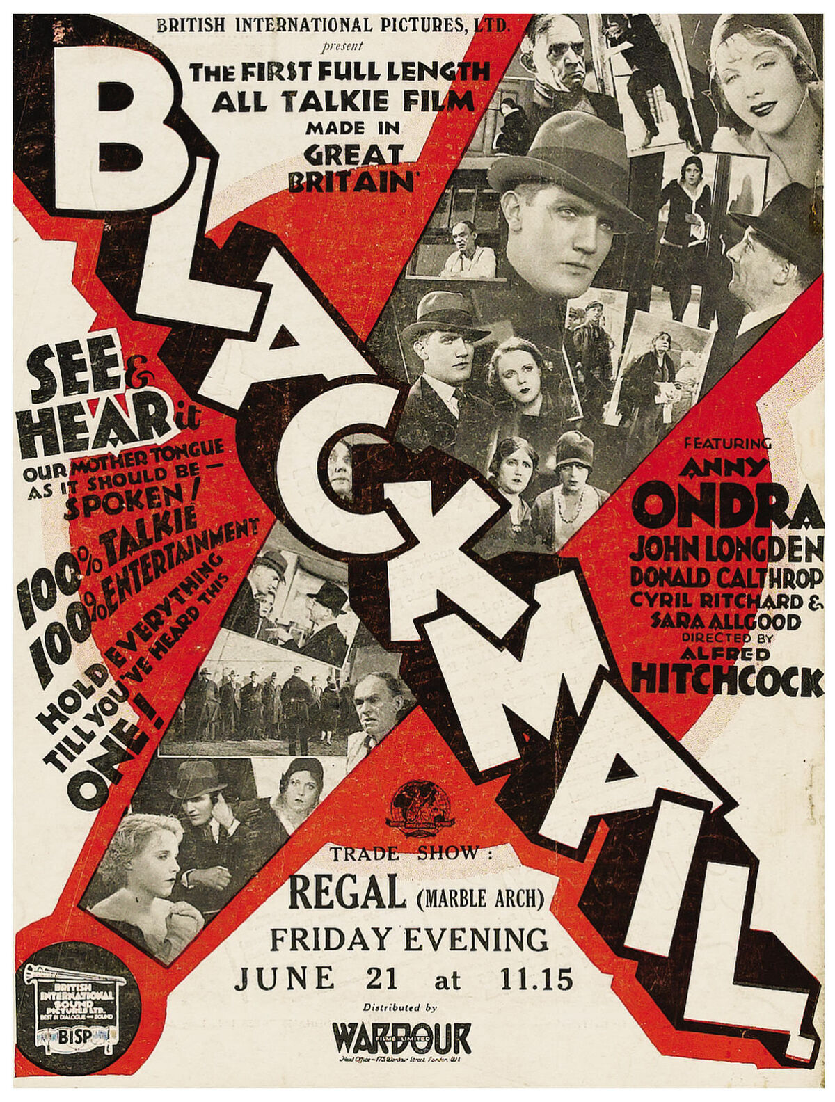 Blackmail 1929 Soundeffects Wiki Fandom 