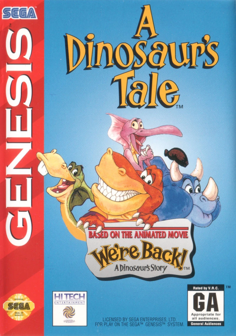 We're Back! A Dinosaur's Story (1993), Soundeffects Wiki