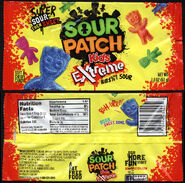 2012 Sour Patch Kids Extreme Package.