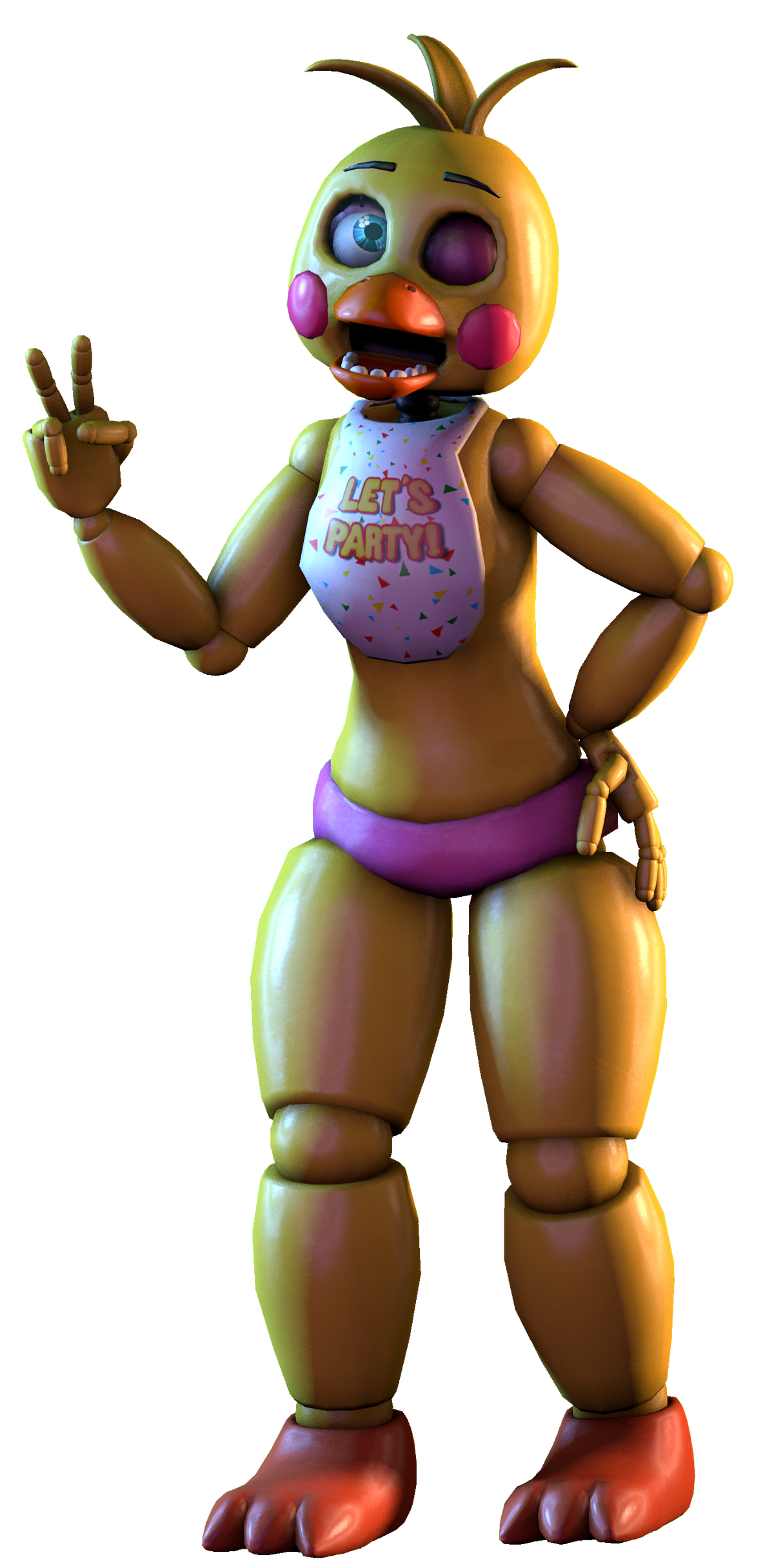 Toy Chica's info, Fnaf 1-6 role play! (Anime style FNaF)