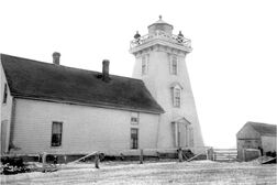 Souris Lighthouse, 1906