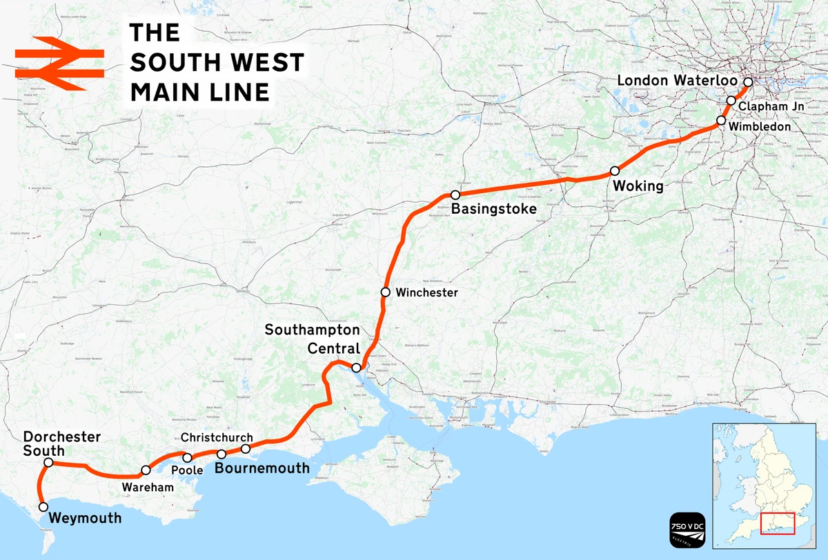 South Western Main Line South Coast Railways Official Wiki Fandom