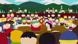 Wendy vs. Cartman in "Breast Cancer Show Ever".
