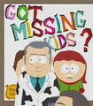 A red haired Heidi, seen on a missing children poster in "Fat Butt and Pancake Head".