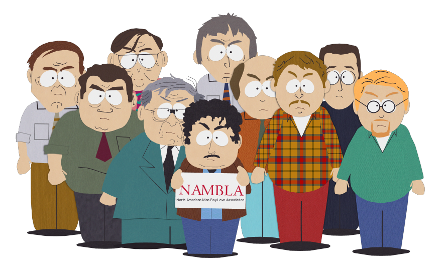 Намбла. NAMBLA South Park. Организация NAMBLA. Североамериканская Ассоциация бойлаверов.