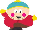 Cartman unter Kontrolle der Besucher