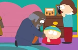 Thomas McElroy examines Cartman before exorcism in "The Biggest Douche in the Universe".