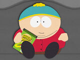 Cartman on the South Park Studios.