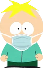 Butters with mask