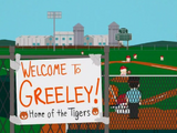 Greeley's baseball field in "The Losing Edge"