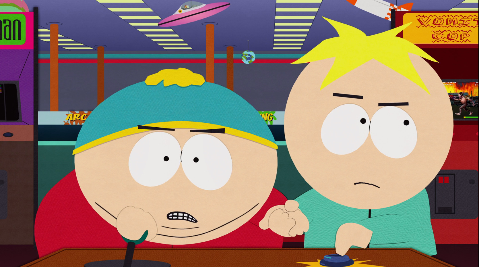 south park cartman and butters