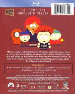 South Park The Complete Fourteenth Season South Park Archives