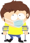Jimmy with mask