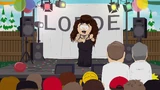 Lorde performing in "Gluten Free Ebola".