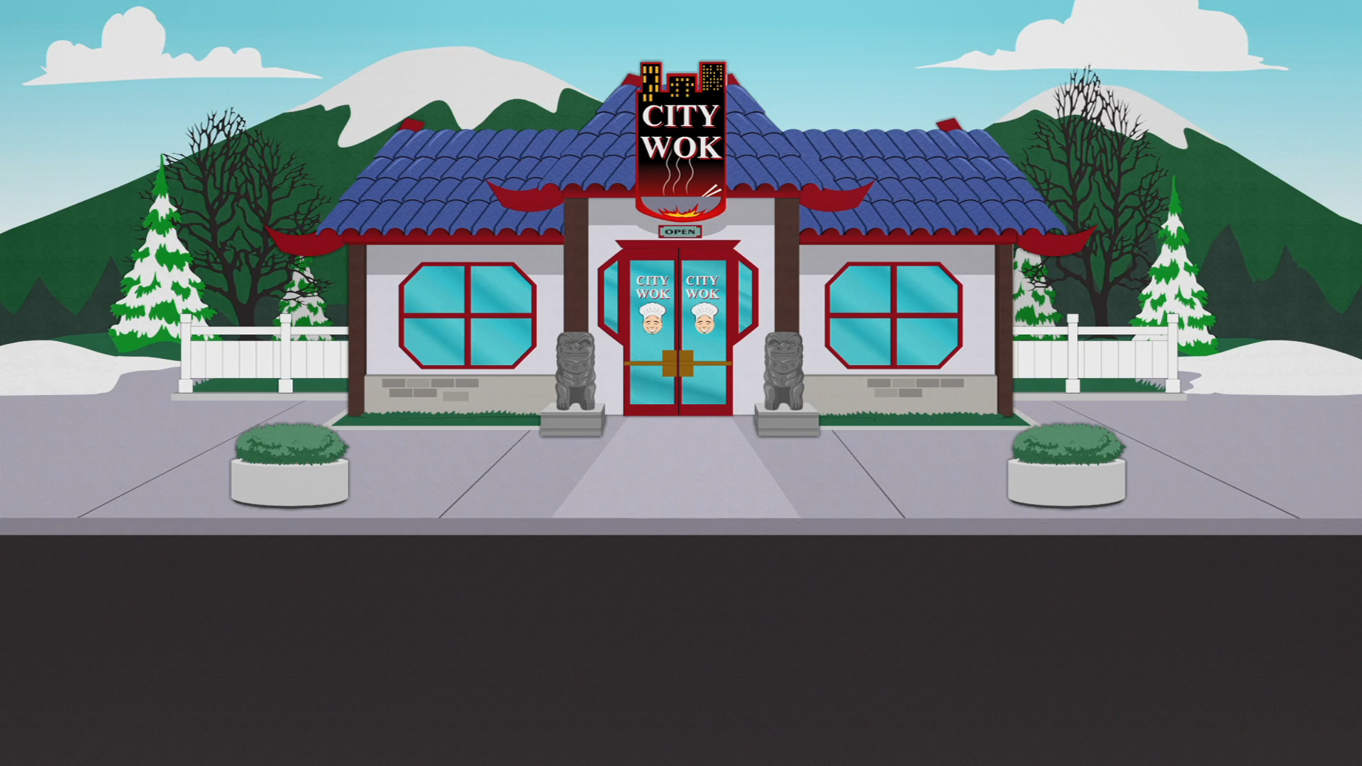 Парк вок. City Wok South Park. Саус парк китайский ресторан. Китайский ресторан Южный парк. Саус парк ресторан гайванчи.