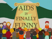 AIDS officially declared to be funny.
